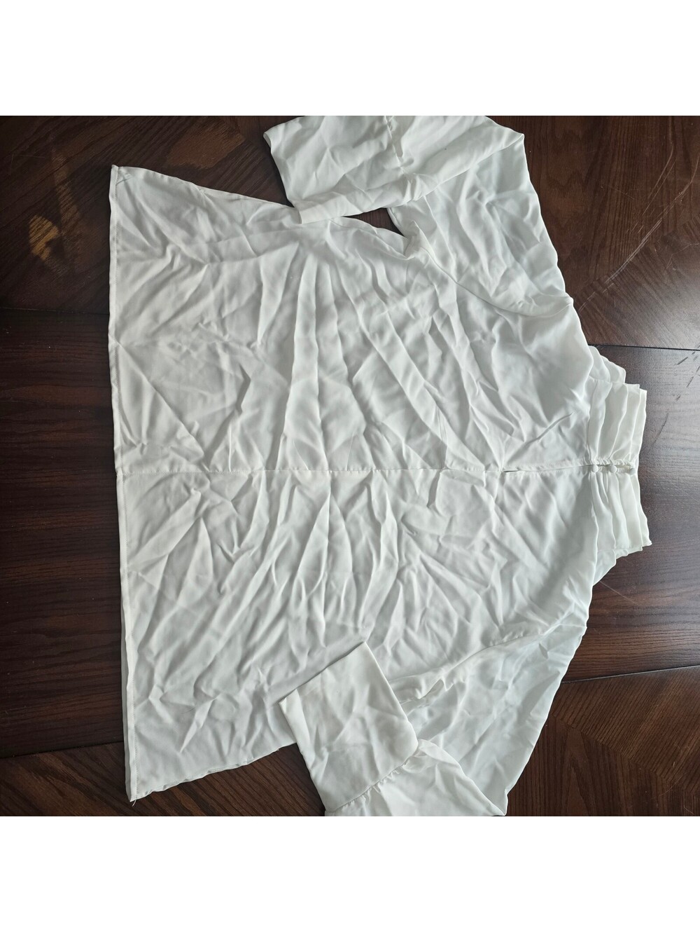 Eileen Fisher white long sleeve top size XL